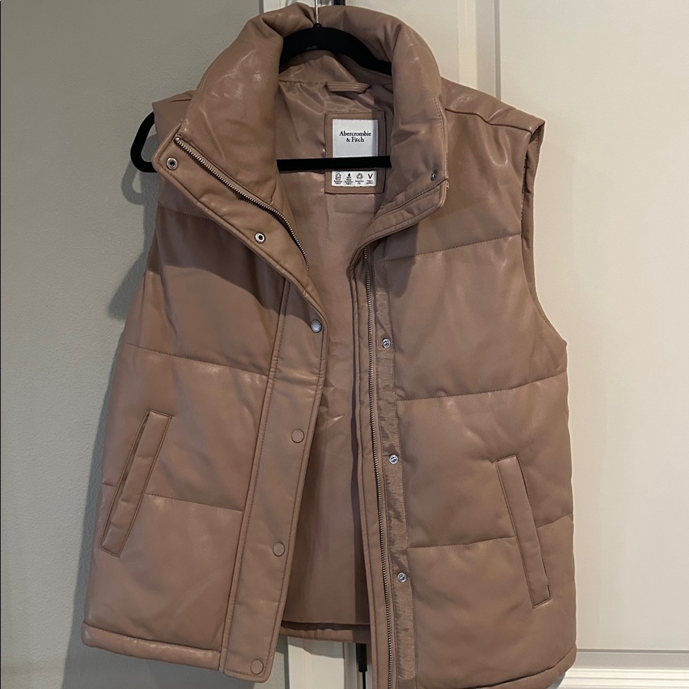 Abercrombie & Fitch Light Brown Vest
